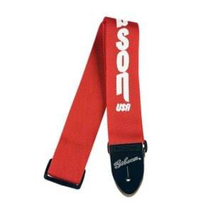 Gibson ASGSBU20 USA Style 2 inch Safety Strap Ferrari Red Guitar Strap